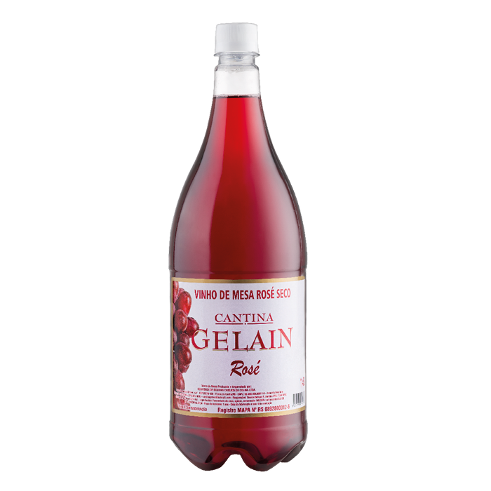 Cantina Gelain Vinho de Mesa Rosé Seco 1,45L