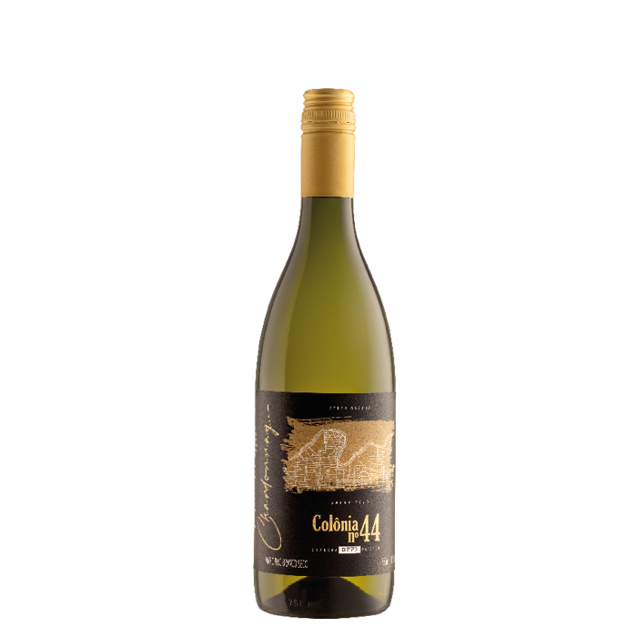 Vinho Fino Branco Seco Chardonnay Colônia 44