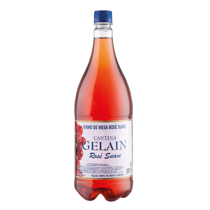 Cantina Gelain Vinho de Mesa Rosé Suave 1,45L
